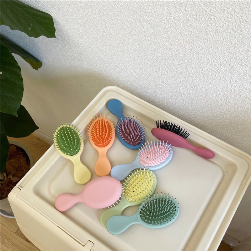 Pinky Row - Kyandi Pastel Mini Hair Comb - Sisir Mini - Sisir Rambut - Sisir Wanita