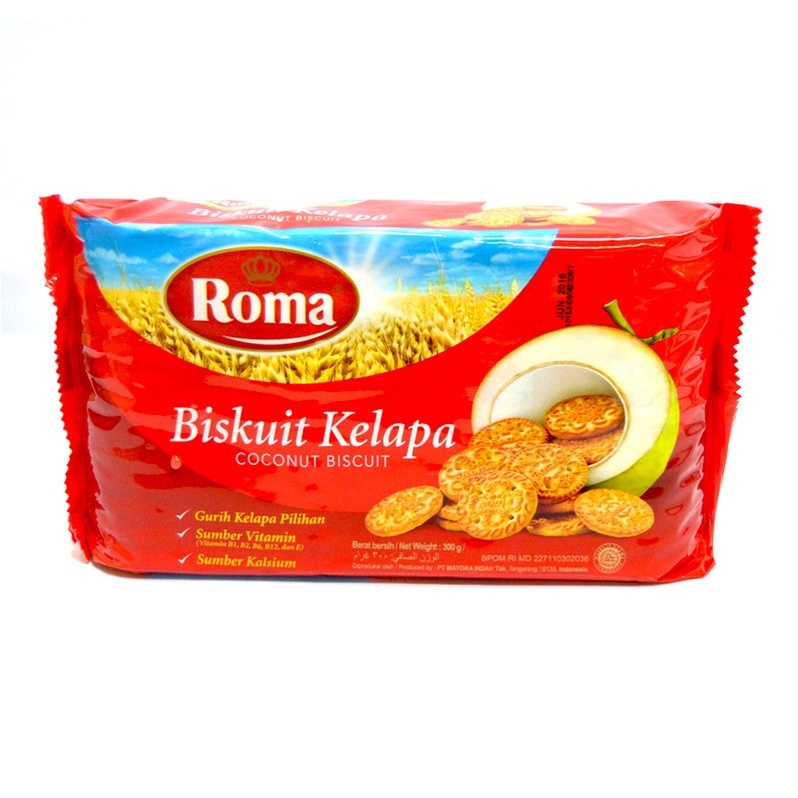 

Roma Biscuit Kelapa 300Gr