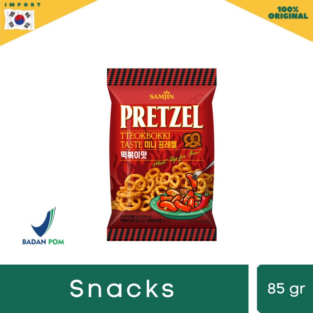 

SAMJIN Pretzel Korea 85gr