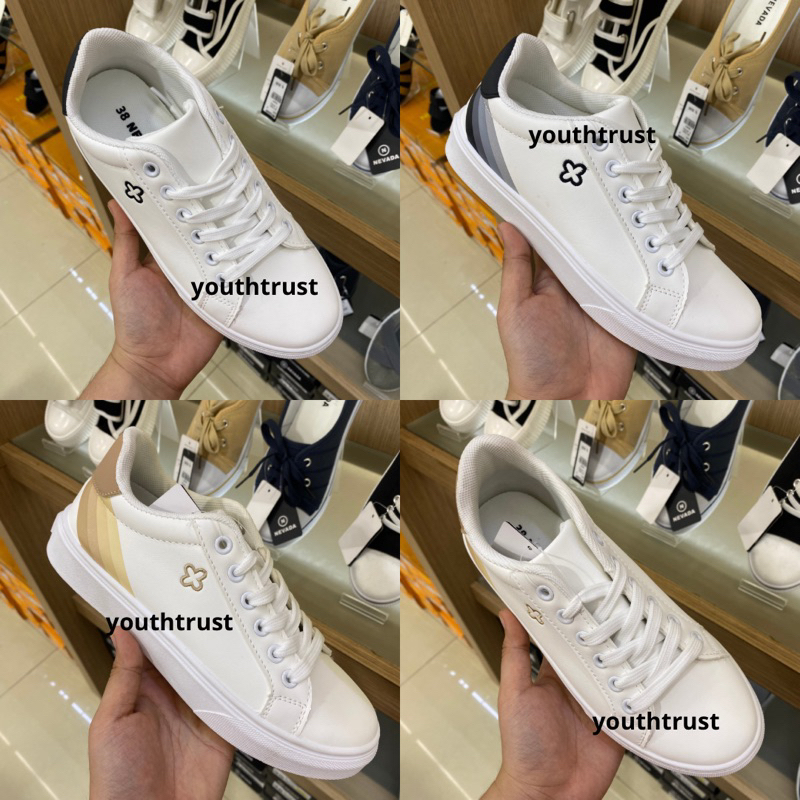 Nevada CHILL03 Sneakers Wanita Warna Putih 36-40
