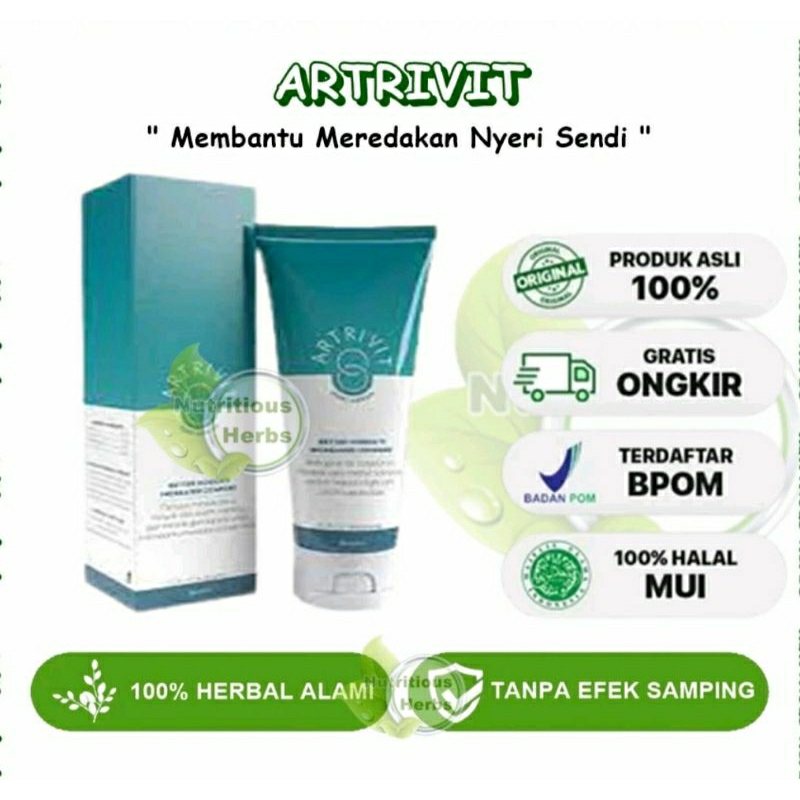 ARTRIVIT Asli Original Atasi Nyeri Sendi Pinggang Lutut 100%Nyata