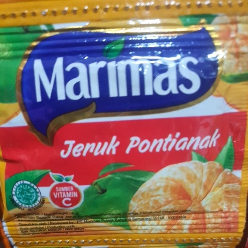 

Marimas Jeruk Pontianak 1renceng (10pcs)