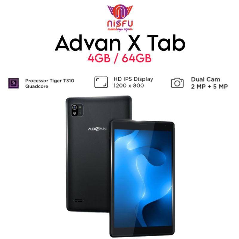 Tablet Advan XTab - 4GB / 64GB - Garansi Resmi