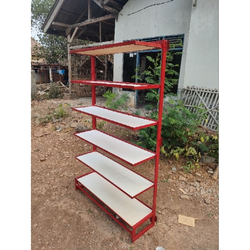 RAK GONDOLA SINGLE 6SUSUN