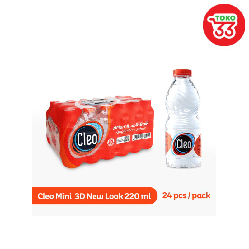 

Cleo Air Mineral Botol 220ml isi 24