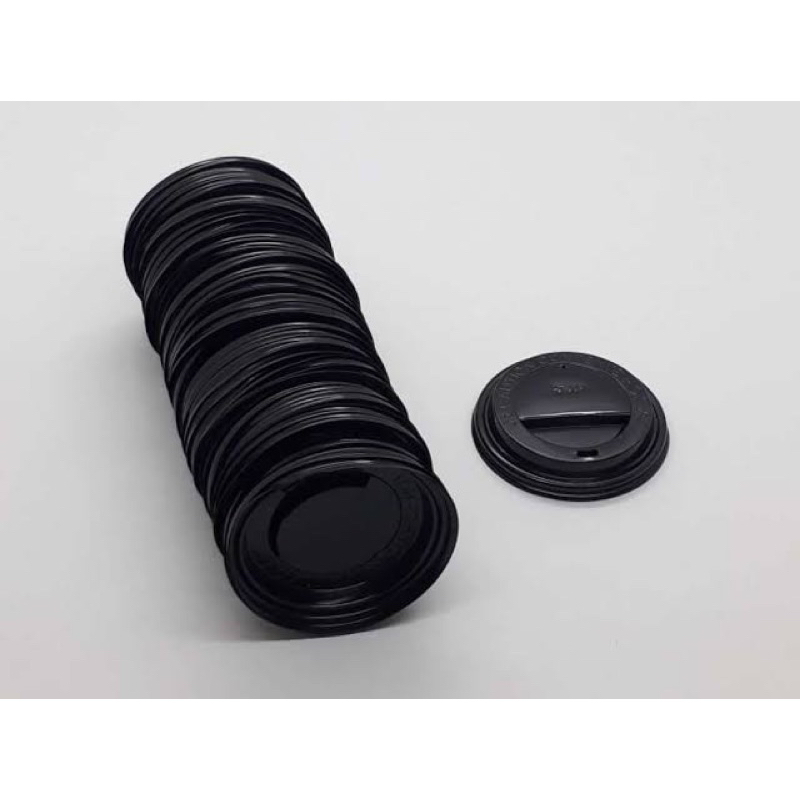 TUTUP PAPER CUP/ TUTUP GELAS KOPI PANAS ISI 50