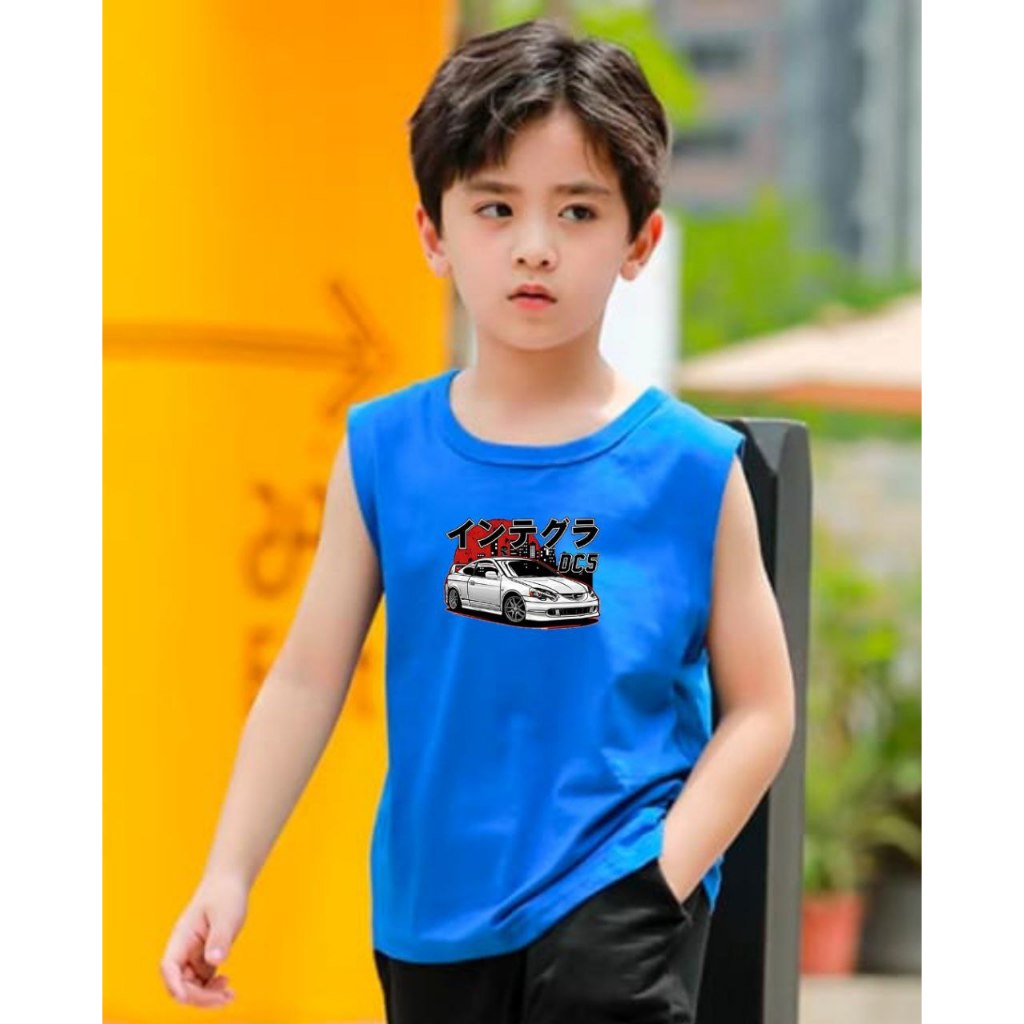 KAOS SINGLET ANAK LAKI-LAKI TERBARU-SINGLET ANAK-SINGLET ANAK MOTIF MOBIL-SINGLET ANAK TRENDY