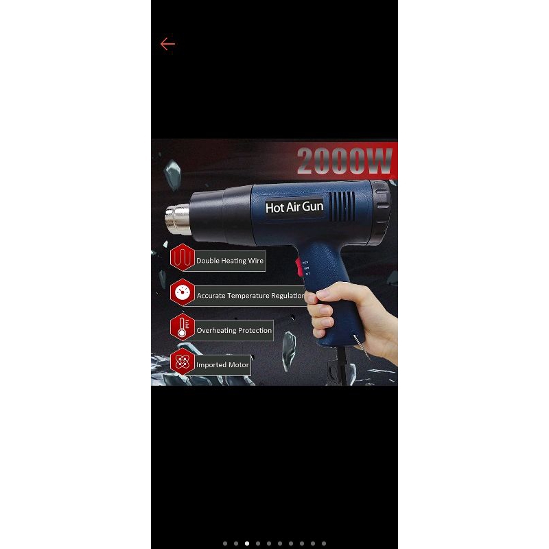 HEAT GUN 2000W/HOT GUN 2000W