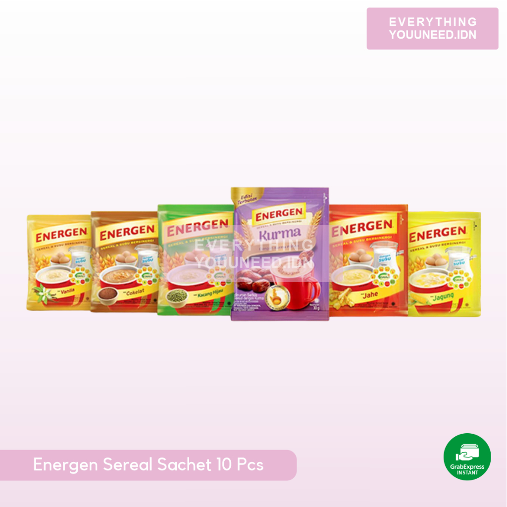 

Energen Sereal Sachet Isi 10 Pcs