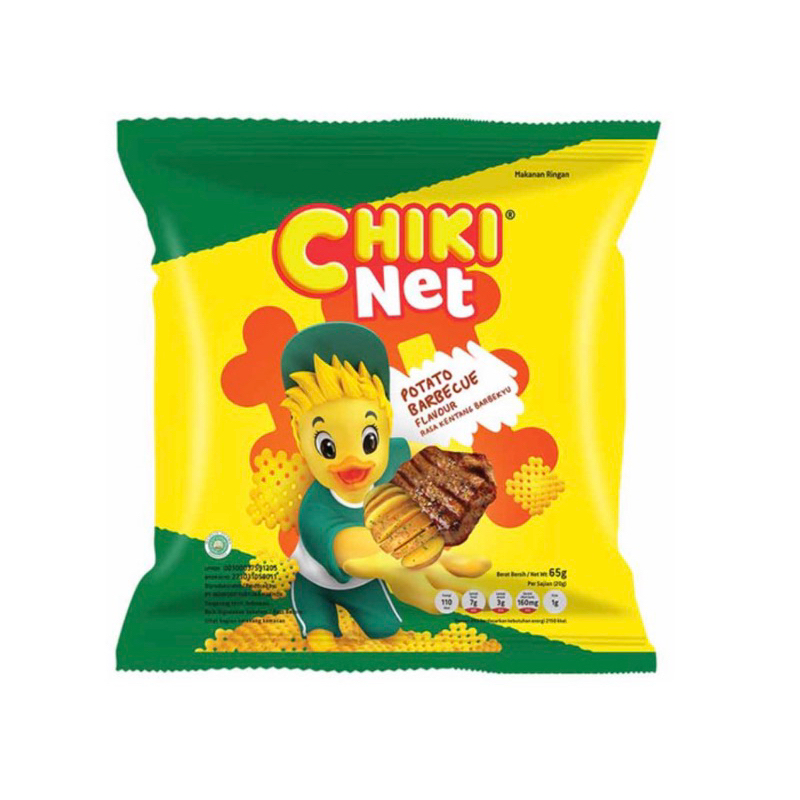 

Chiki Keripik Kentang Snack Net Potato Baberque 65 gram