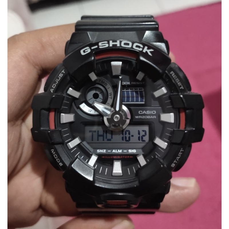 Jam Casio Gshock GA 700 Second