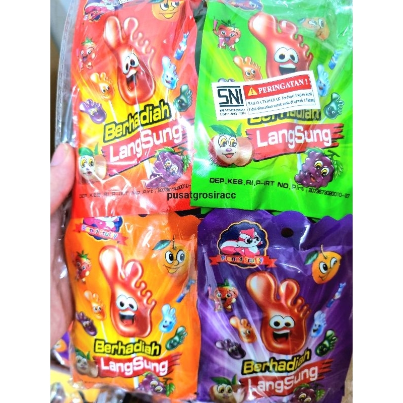 

permen lolipop kaki berhadiah isi 20pcs
