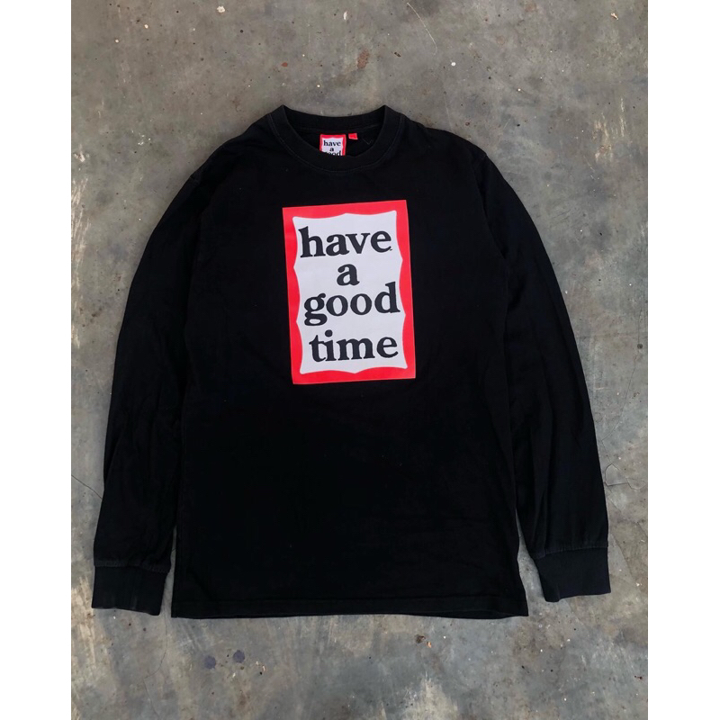 Longsleeve Have A Good Time Red Frame Second