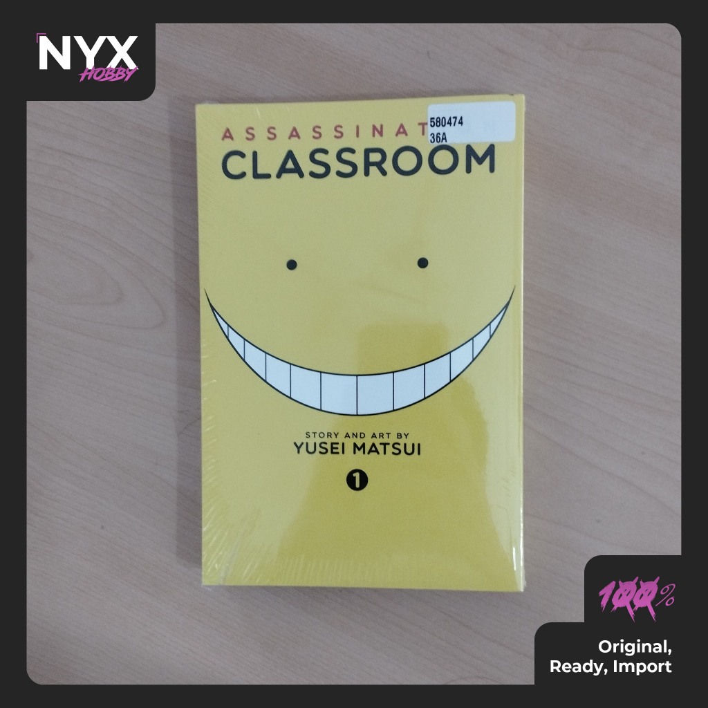 Assassination Classroom (Ansatsu Kyoushitsu) Manga Komik English Import Volume 1