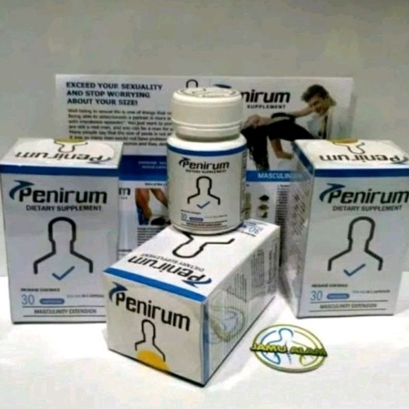 PENIRUM 100% ORIGINAL ASLI SUPLEMEN HERBAL ALAMI VITALITAS STAMINA PRIA DEWASA PERKASA OBAT KUAT TAH