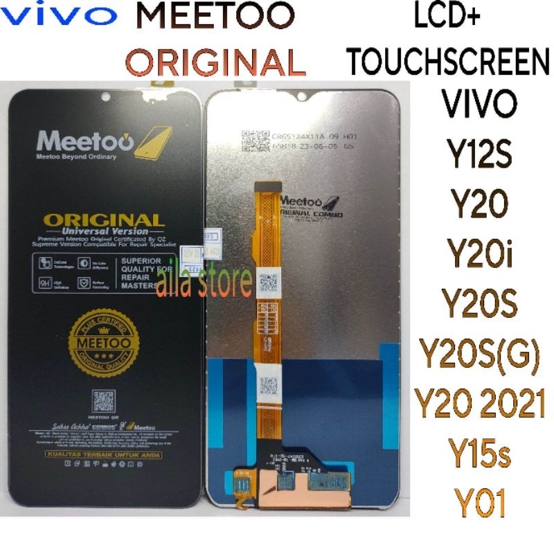 Lcd vivo y12s, y20,y15s,y20s metoo/ og super original100%