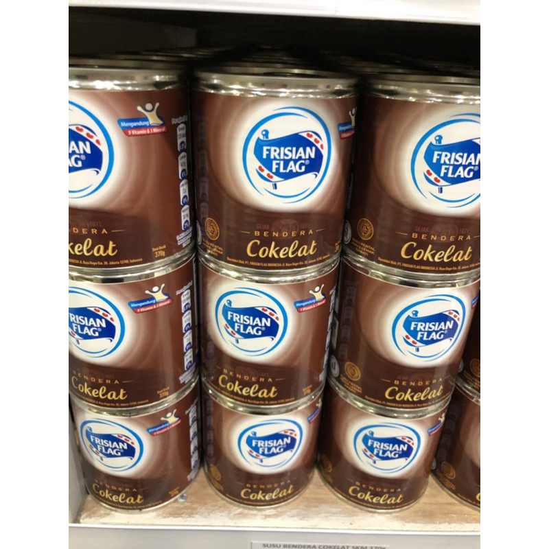 

Susu Frisian flag Coklat 370gr