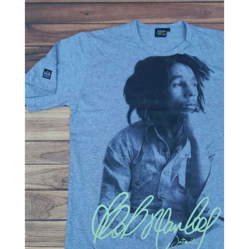 kaos Bob Marley tshir reggae baju pantai original JATIMAIKA rasta wear rambut gimbal murah sintetis