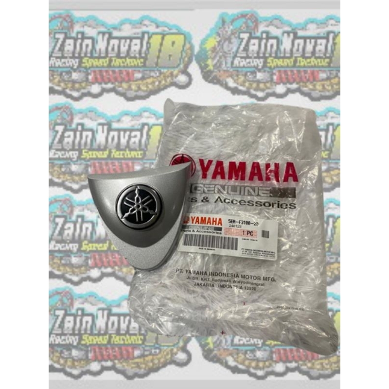 EMBLEM DASI YAMAHA F1ZR FIZR SS TWO ORIGINAL SILVER