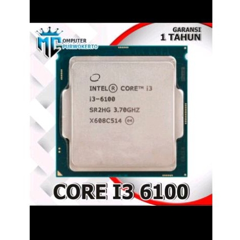 intel core i3 6100