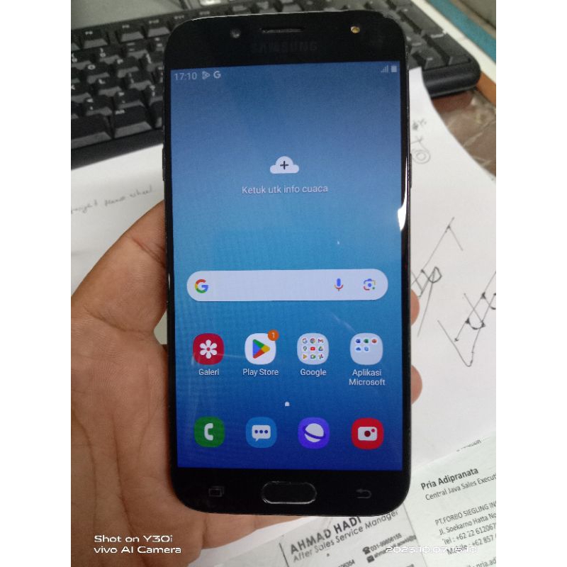 hp samsung j5pro ram 3/32