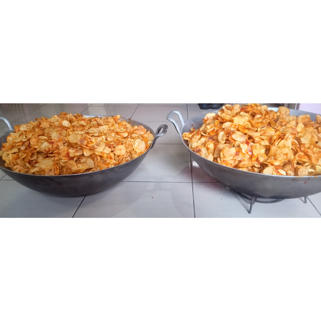 

Sekar_Shop07 Keripik Kentang Balado Pedas Manis 500 Gram Garing Kriuk Dan Renyah