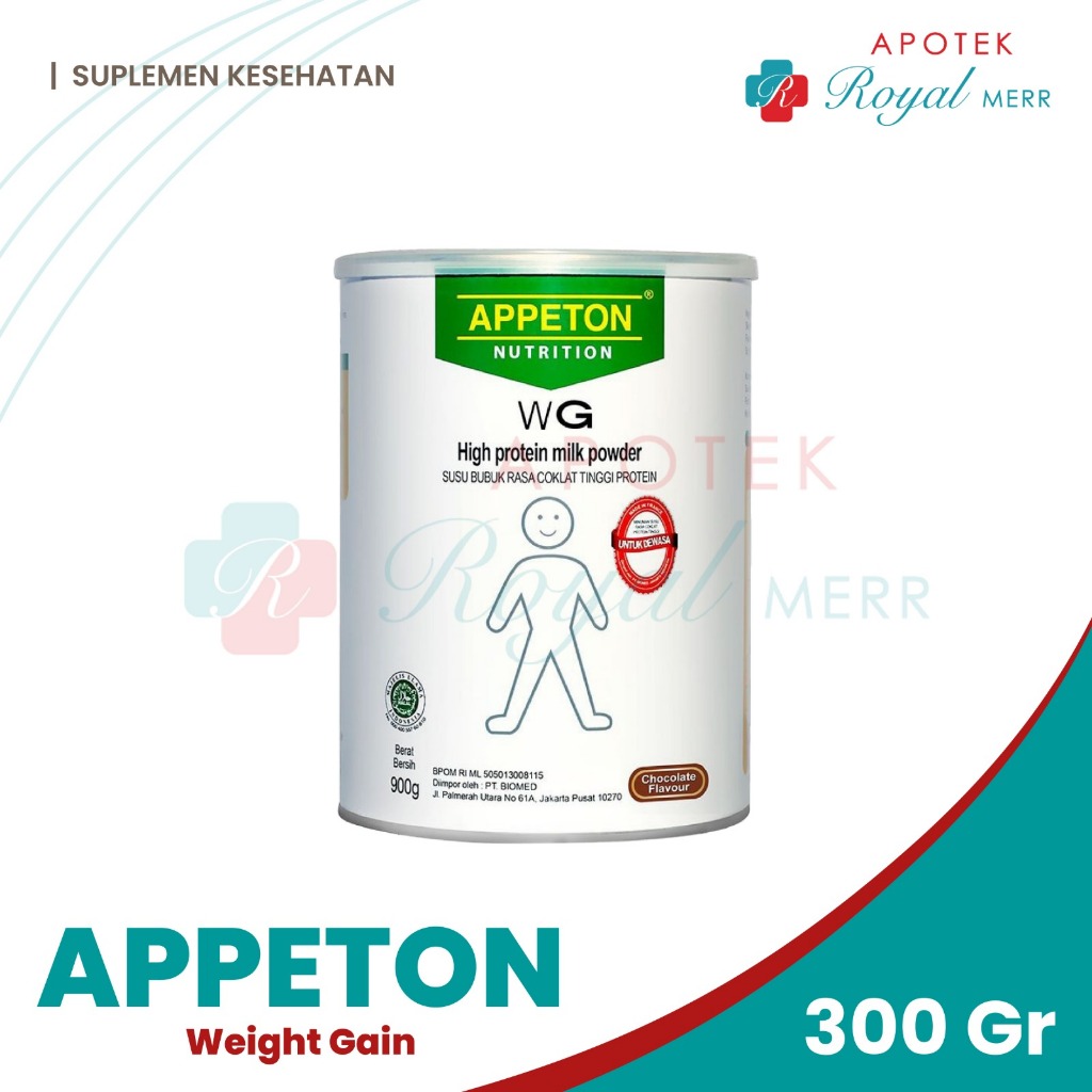 

APPETON WEIGHT GAIN ADULT COKELAT 450G Susu Formula Khusus Penambah BB