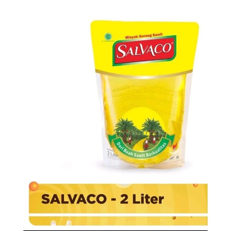 

Minyak goreng Salvaco 2 liter