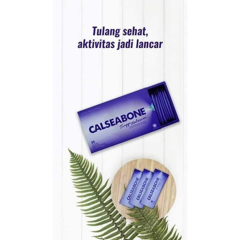 CALSEABONE Peninggi badan calsium tulang 100% Original distributor HWI