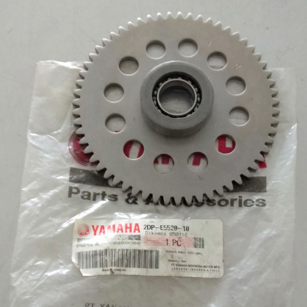 STARTER WHEEL ASSY (2DP1) / GEAR GIGI BESAR ONE WAY STATER - NMAX OLD ( 2DP-E5520-10 )