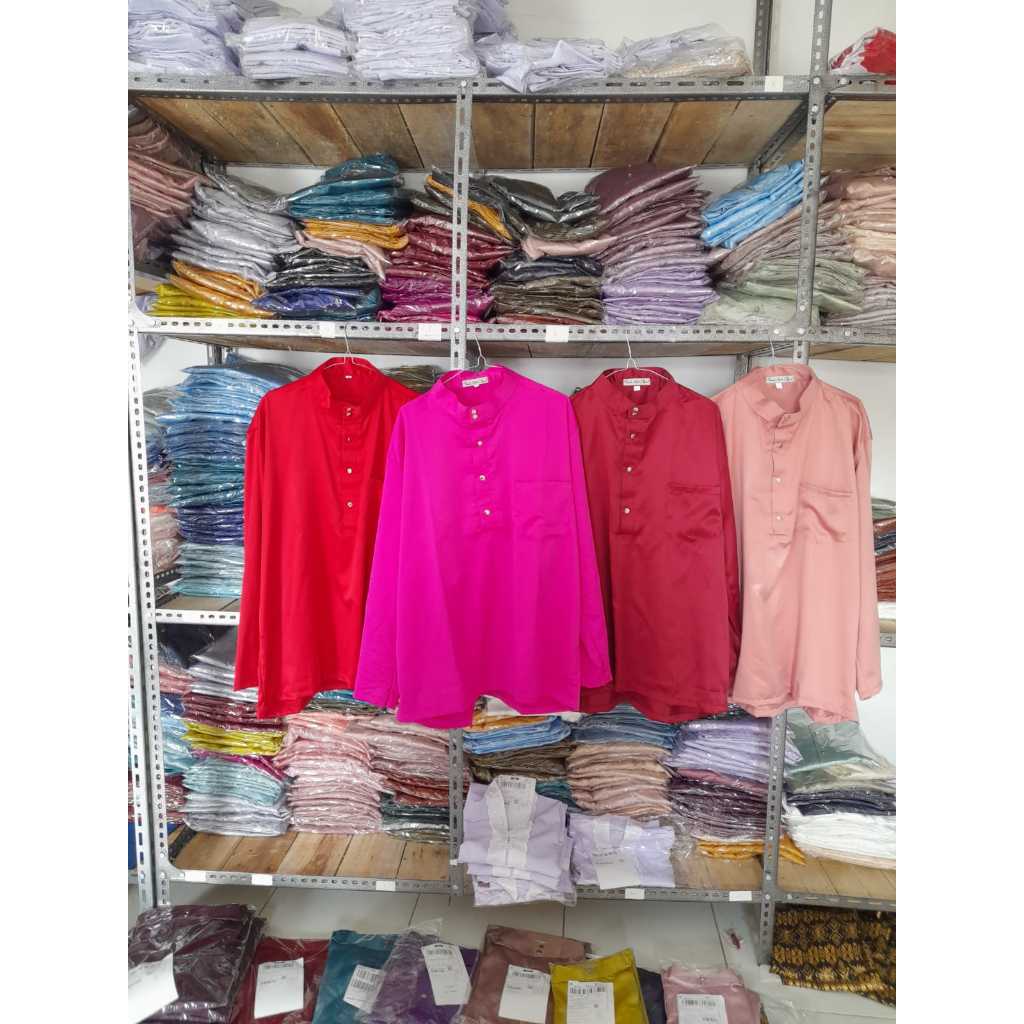 Terbaru 1 Stell Baju Melayu Teluk Belanga Pria Trend Warna 2024