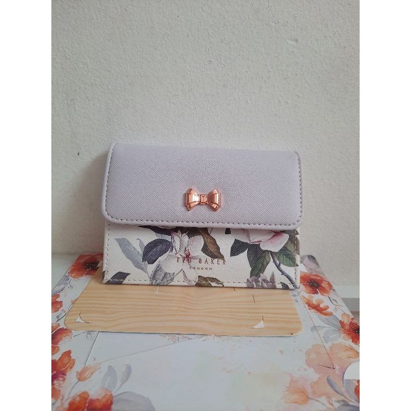 Ted Baker Lilac Mini Wallet/ Ted Baker Dompet Japan/ Card Holder