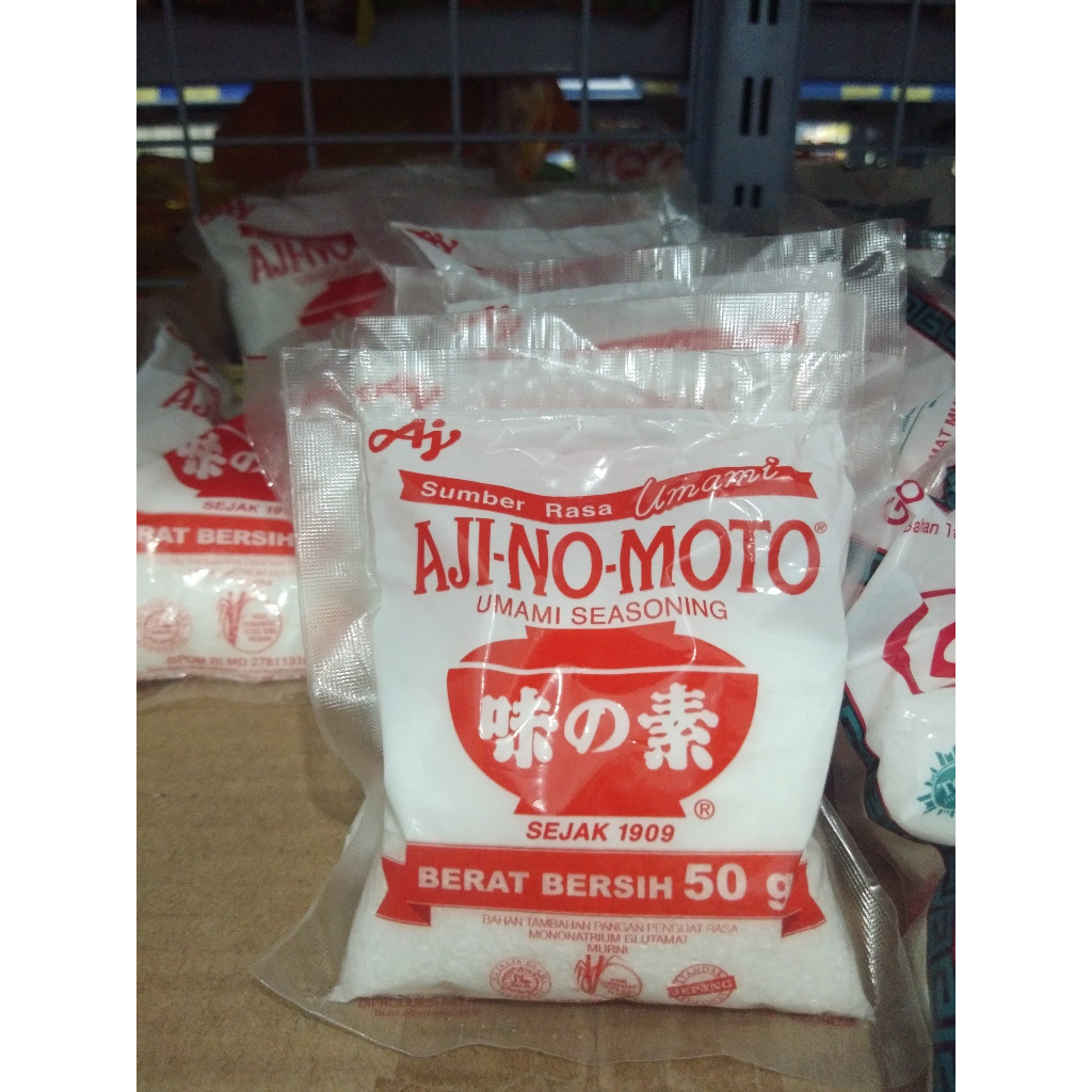 

Ajinomoto Bumbu Masak Penyedap Rasa 50g - Msg Modosodium Glutamate Micin Umami