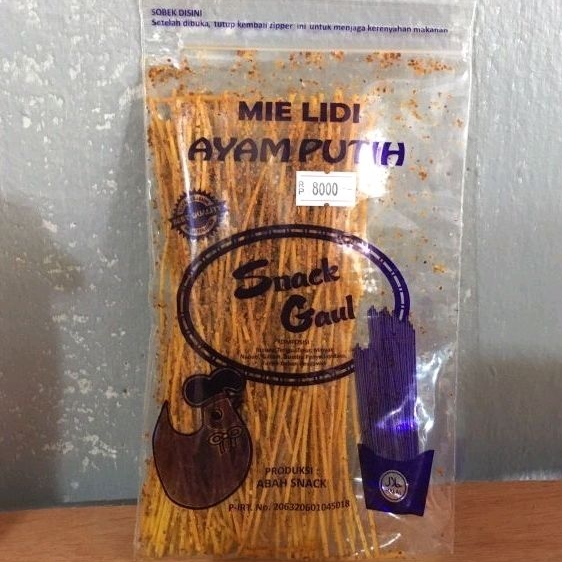 

MIE LIDI | Isi 75 Gr | Snack Viral Aceh