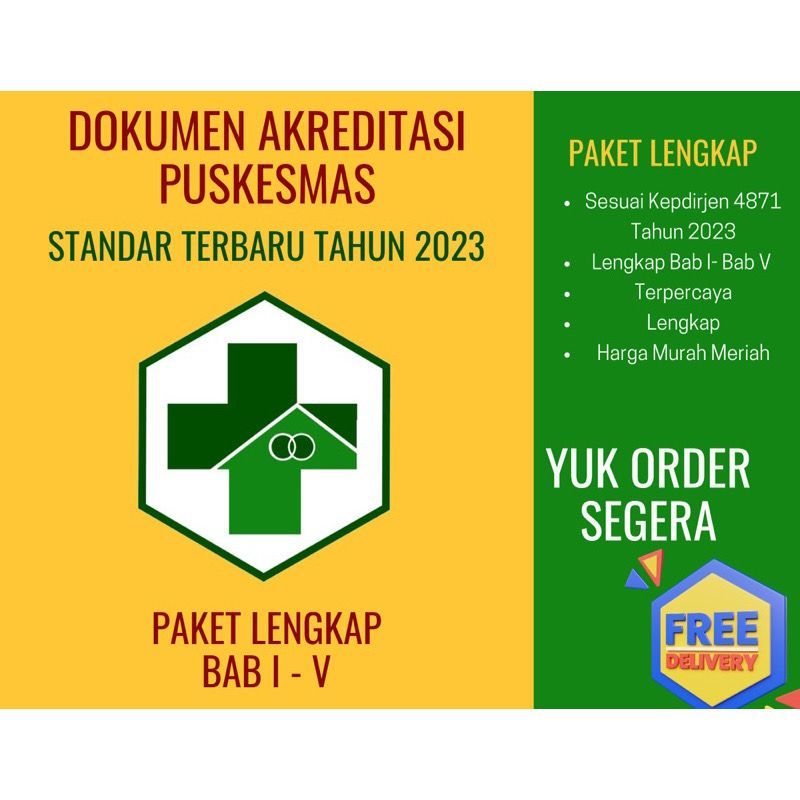Dokumen Akreditasi Puskesmas Lengkap Versi 5 BAB TERLENGKAP TERMURAH TERBARU 2023