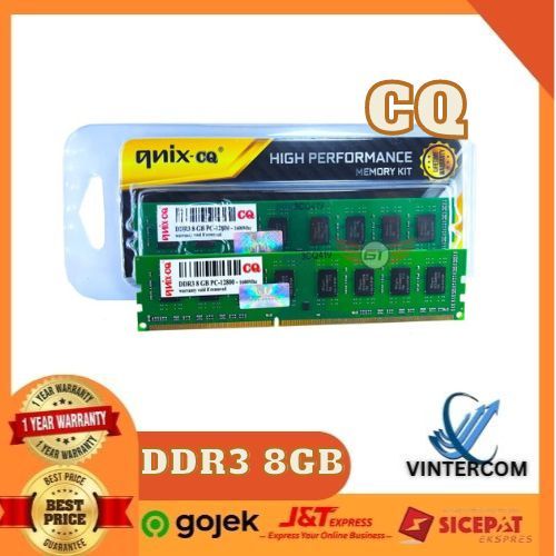 Memory Ram DDR3 8GB HYNIX PC12800 QNIX-CQ LongDimm
