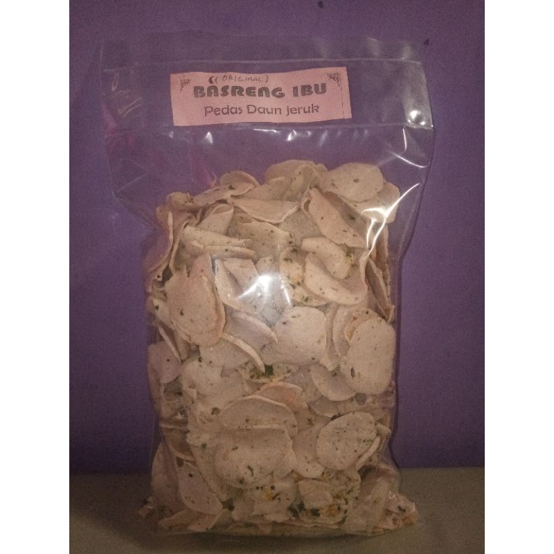 

basreng pedas daun jeruk 1kg