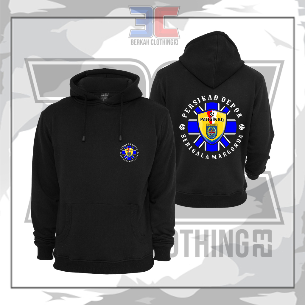 Hoodie Jaket SUPORTER PERSIKAD DEPOK Serigala Margonda