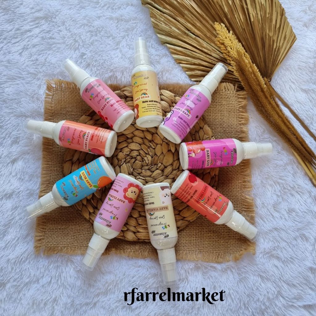 rfarrelmarket⚡DEODORAN tawas spray ANAK dan REMAJA Natural herbal penghilang bau badan  by Alnaatur