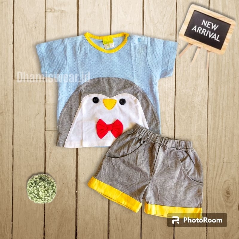 Setelan Anak Penguin Eyka Baby