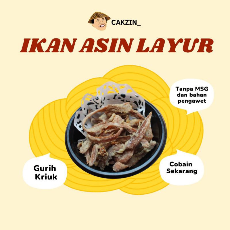 

IKAN ASIN LAYUR 250 Gr