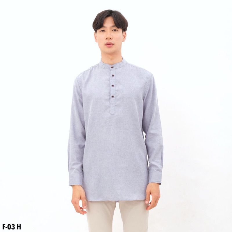 TOP QUALITY Baju Koko Pria Muslim Model Pakistan Kurta Lavender