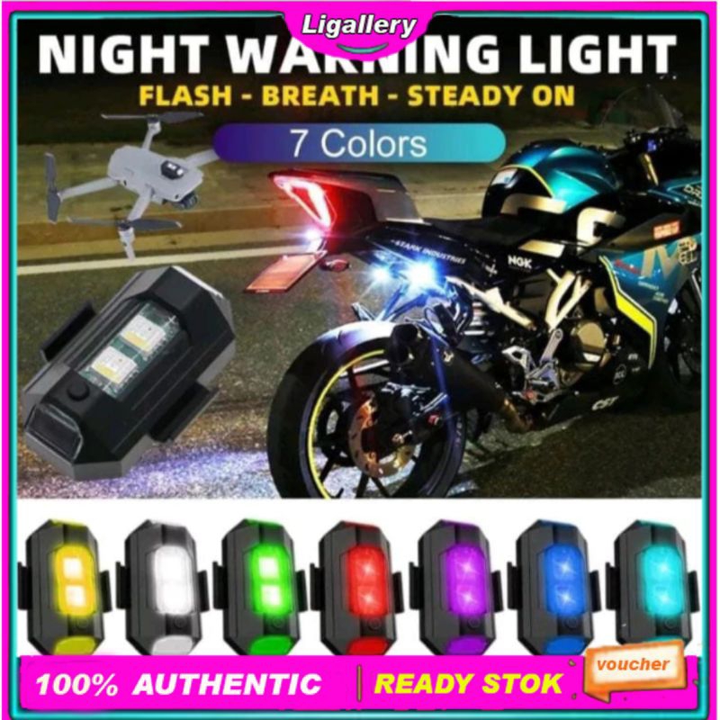 Lampu Led Kedip Sepeda Motor Mobil Lampu Led USB