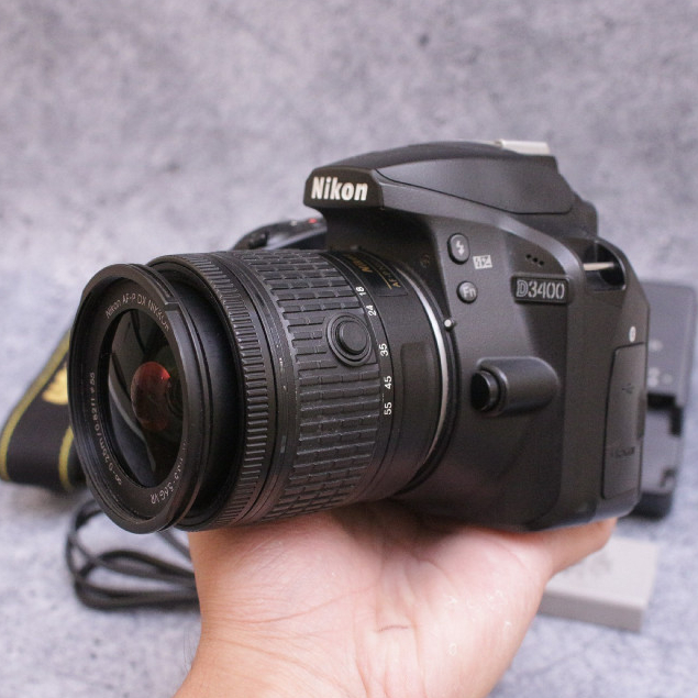Nikon D3400 Wifi Fullset - Vignet Tipis