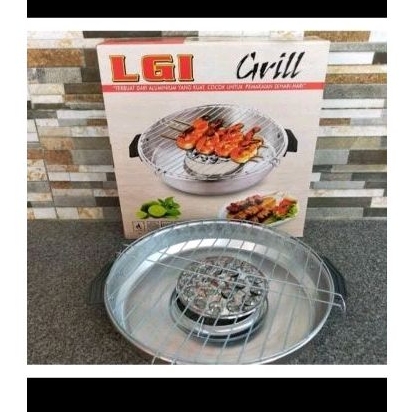 Happy Call Grill Pan Alat Pemanggang Tanpa Arang