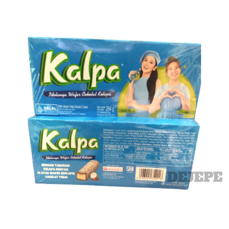 

Kalpa wafer coklat kelapa isi 12 pcs/dus