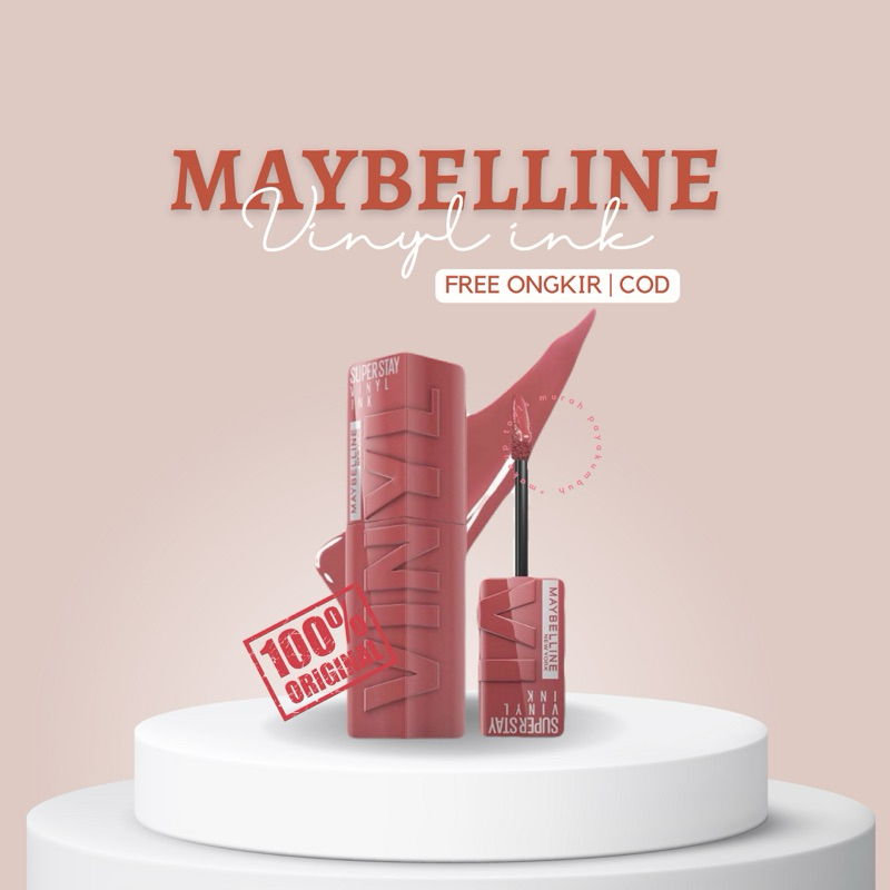 LIPSTIK MAYBELLINE VIRAL 100%ORIGINAL BISA COD