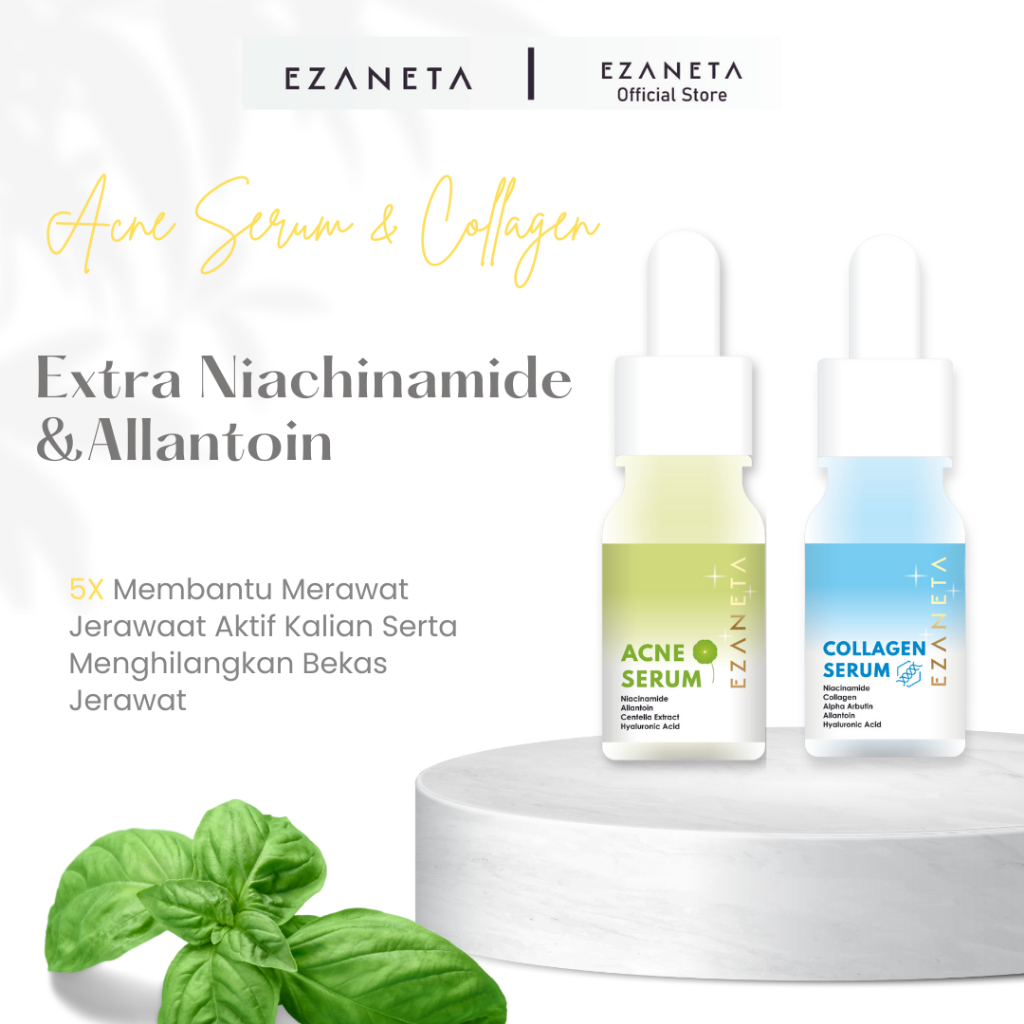 Serum Collagen Wajah Pembasmi Jerawat Ezaneta