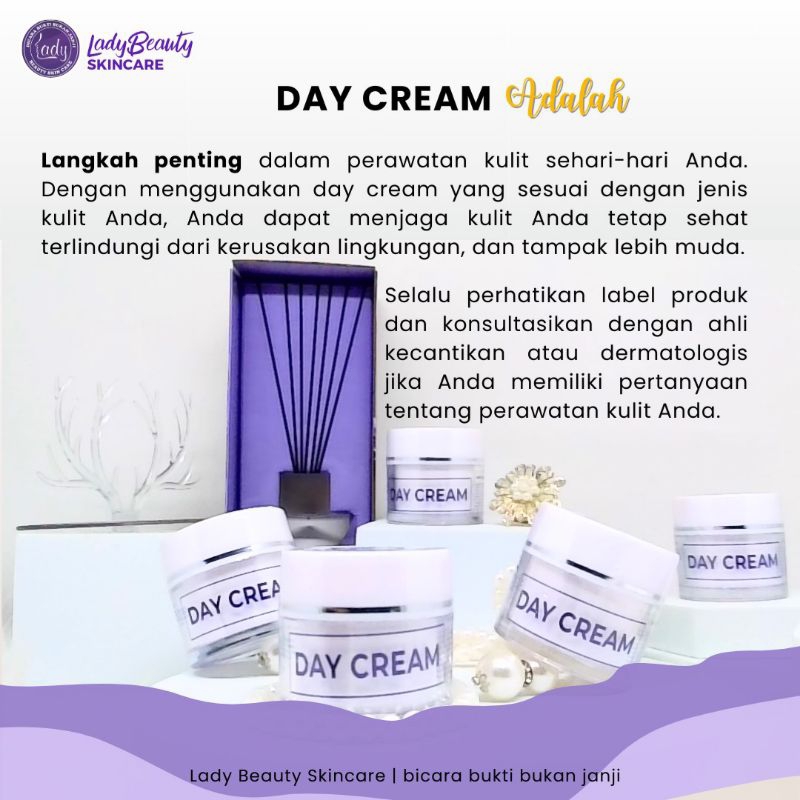 murah lady skincare day cream