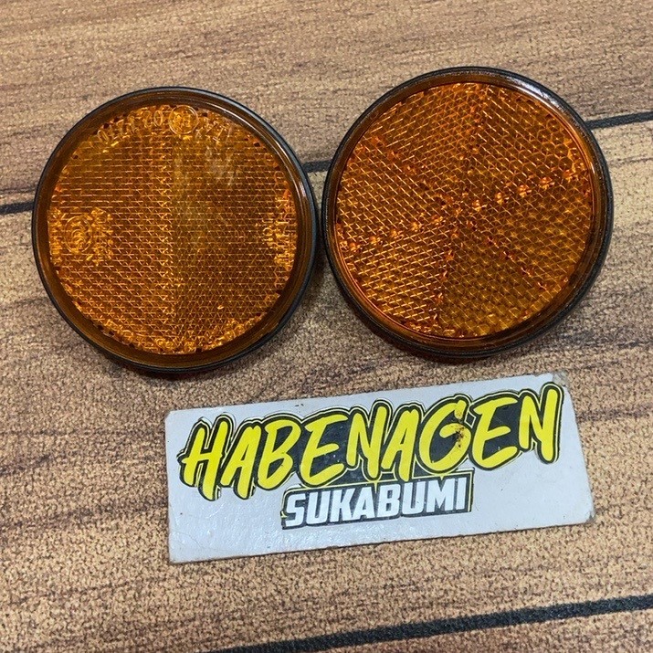 Mata kucing drat kunci 8 yamaha v75 v80 deluxe l2g rs100 dt 100 125 dt100 dt125 warna kuning